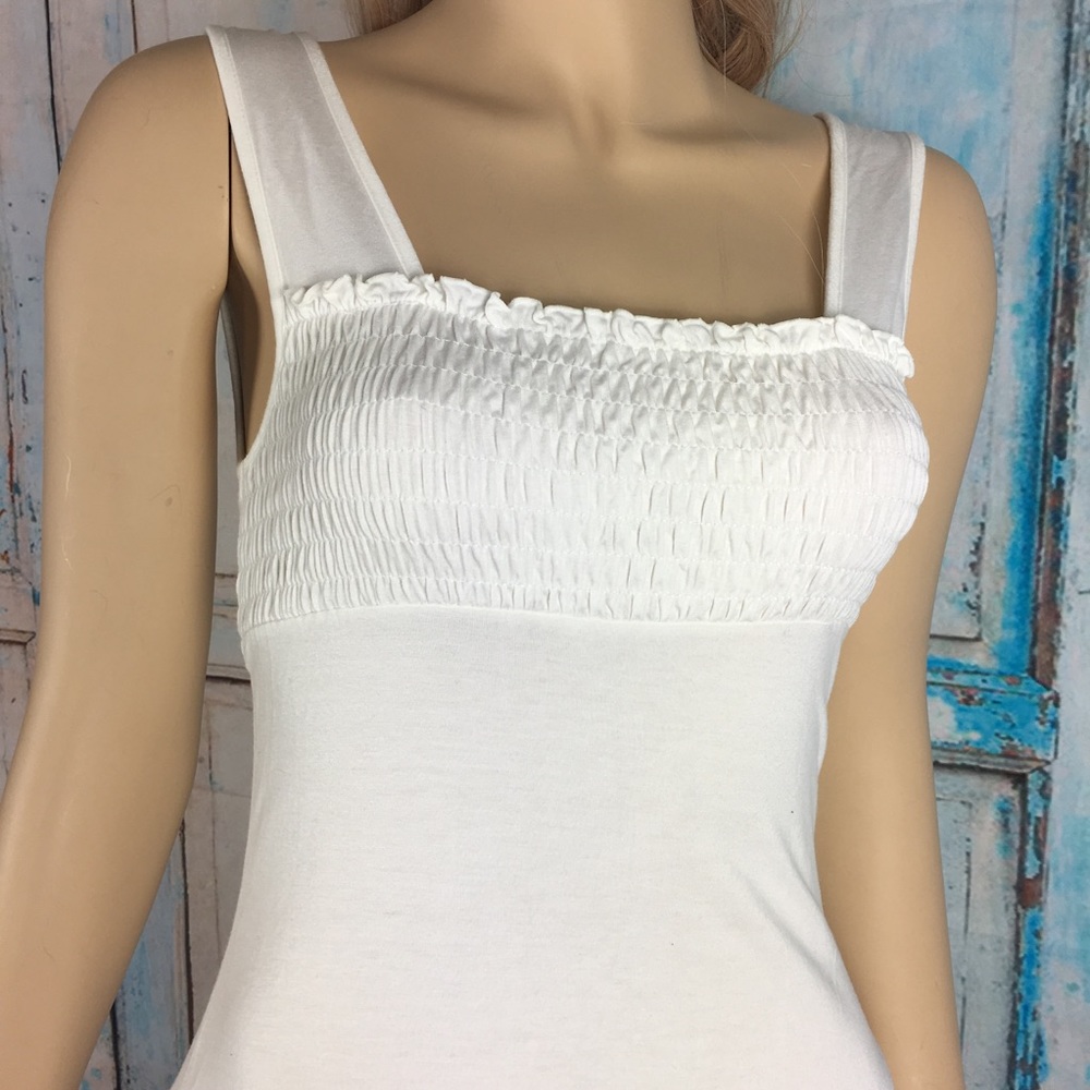 Guess White Tank